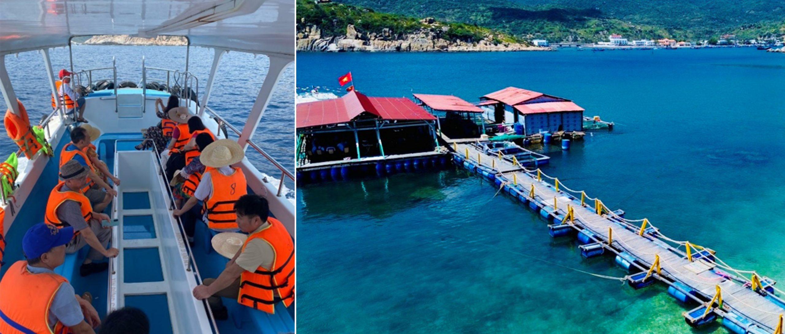 tour kỳ co - lặn san hô bãi dứa